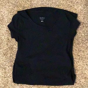Isabel Maternity Black t shirt dress sz M